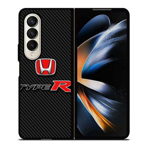 HONDA CIVIC TYPE R CARBON Samsung Galaxy Z Fold 4 Case Cover HONDA CIVIC TYPE R CARBON Samsung Galaxy Z Fold 4 Case Cover