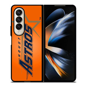 HOUSTON ASTROS ICON Samsung Galaxy Z Fold 4 Case Cover HOUSTON ASTROS ICON Samsung Galaxy Z Fold 4 Case Cover