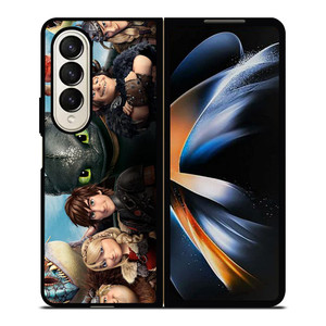 HOW TO TRAIN YOUR DRAGON CHARACTER Samsung Galaxy Z Fold 4 Case Cover