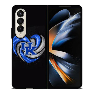 I LOVE KENTUCKY WILDCATS Samsung Galaxy Z Fold 4 Case Cover