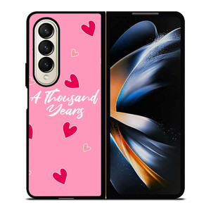 I LOVE YOU FOR A THOUSAND YEARS Samsung Galaxy Z Fold 4 Case Cover