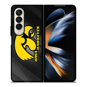 IOWA HAWKEYES ICON Samsung Galaxy Z Fold 4 Case Cover