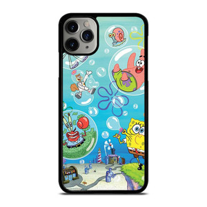 SPONGEBOB AND FRIENDS BUBBLES iPhone 11 Pro Max Case Cover SPONGEBOB AND FRIENDS BUBBLES iPhone 11 Pro Max Case Cover