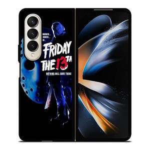 JASON FRIDAY THE 13TH POSTER Samsung Galaxy Z Fold 4 Case Cover