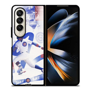 JAVIER BAEZ CHICAGO CUBS 2 Samsung Galaxy Z Fold 4 Case Cover JAVIER BAEZ CHICAGO CUBS 2 Samsung Galaxy Z Fold 4 Case Cover