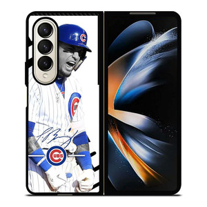 JAVIER BAEZ CHICAGO CUBS Samsung Galaxy Z Fold 4 Case Cover