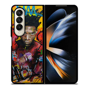 JEAN MICHEL BASQUIAT BOXING ART Samsung Galaxy Z Fold 4 Case Cover JEAN MICHEL BASQUIAT BOXING ART Samsung Galaxy Z Fold 4 Case Cover