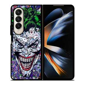 JOKER ABSTARCT FACE Samsung Galaxy Z Fold 4 Case Cover