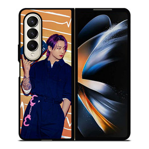 JUNG KOOK BTS BANGTAN BOYS KPOP Samsung Galaxy Z Fold 4 Case Cover JUNG KOOK BTS BANGTAN BOYS KPOP Samsung Galaxy Z Fold 4 Case Cover
