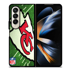 KANSAS CITY CHIEFS NFL FIELD Samsung Galaxy Z Fold 4 Case Cover