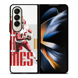 KANSAS CITY PATRICK MAHOMES NFL Samsung Galaxy Z Fold 4 Case Cover