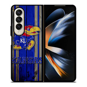 KANSAS JAYHAWKS LOGO Samsung Galaxy Z Fold 4 Case Cover
