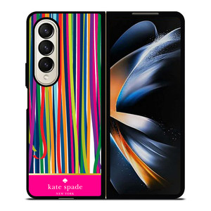 KATE SPADE ABSTRACT STRIPE Samsung Galaxy Z Fold 4 Case Cover