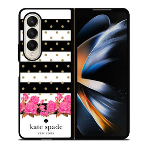 KATE SPADE NEW YORK FLORAL POLKADOTS Samsung Galaxy Z Fold 4 Case Cover