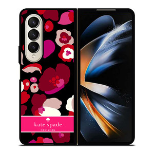 KATE SPADE NEW YORK FLORAL Samsung Galaxy Z Fold 4 Case Cover KATE SPADE NEW YORK FLORAL Samsung Galaxy Z Fold 4 Case Cover