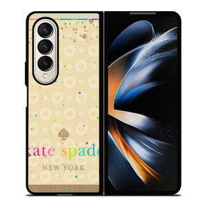 KATE SPADE NEW YORK RAINBOW CREAM Samsung Galaxy Z Fold 4 Case Cover