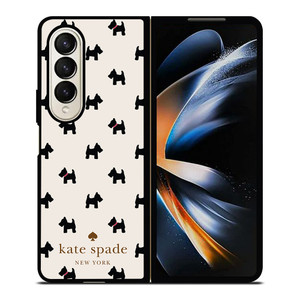 KATE SPADE NEW YORK SCOTTIE Samsung Galaxy Z Fold 4 Case Cover KATE SPADE NEW YORK SCOTTIE Samsung Galaxy Z Fold 4 Case Cover