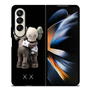 KAWS FASHION HUG Samsung Galaxy Z Fold 4 Case Cover KAWS FASHION HUG Samsung Galaxy Z Fold 4 Case Cover
