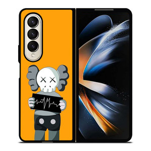 KAWS FASHION ICON Samsung Galaxy Z Fold 4 Case Cover