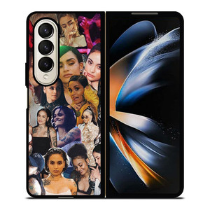 KEHLANI TSUNAMI ASHLEY COLLAGE Samsung Galaxy Z Fold 4 Case Cover
