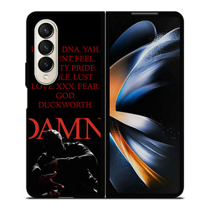 KENDRICK LAMAR DAMN QUOTES Samsung Galaxy Z Fold 4 Case Cover