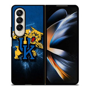 KENTUCKY WILDCATS FOOTBALL Samsung Galaxy Z Fold 4 Case Cover KENTUCKY WILDCATS FOOTBALL Samsung Galaxy Z Fold 4 Case Cover