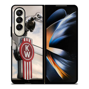 KENWORTH TRUCK EMBLEM LOGO Samsung Galaxy Z Fold 4 Case Cover KENWORTH TRUCK EMBLEM LOGO Samsung Galaxy Z Fold 4 Case Cover