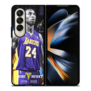 KOBE BRYANT 1978-2020 LAKERS Samsung Galaxy Z Fold 4 Case Cover