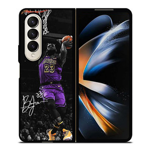 LEBRON JAMES DUNK LA LAKERS Samsung Galaxy Z Fold 4 Case Cover