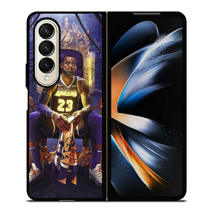 LEBRON JAMES LAKERS KING Samsung Galaxy Z Fold 4 Case Cover