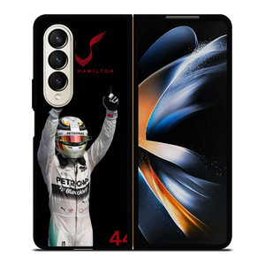 LEWIS HAMILTON MERCEDES F1 Samsung Galaxy Z Fold 4 Case Cover