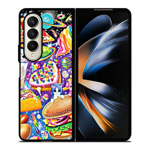 LISA FRANK FOOD Samsung Galaxy Z Fold 4 Case Cover