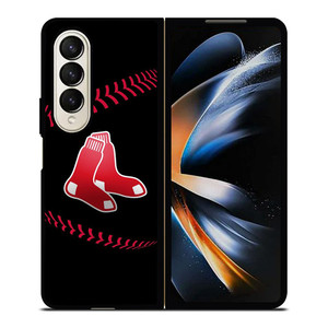 LOGO BOSTON RED SOX MLB Samsung Galaxy Z Fold 4 Case Cover