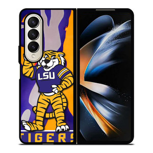 LSU TIGERS FOOTBALL TEAM 3 Samsung Galaxy Z Fold 4 Case Cover