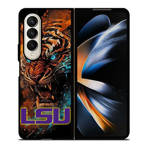 LSU TIGERS ICON LOUISIANA STATE UNIVERSITY LOGO Samsung Galaxy Z Fold 4 Case Cover LSU TIGERS ICON LOUISIANA STATE UNIVERSITY LOGO Samsung Galaxy Z Fold 4 Case Cover