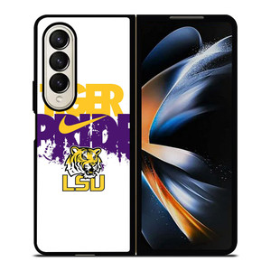 LSU TIGERS NIKE LOGO Samsung Galaxy Z Fold 4 Case Cover
