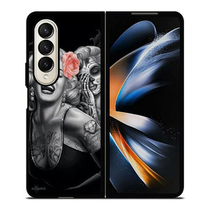 MARILYN MONROE TATTOO Samsung Galaxy Z Fold 4 Case Cover