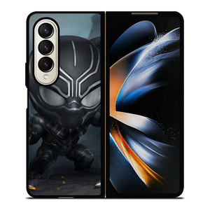 MARVEL BLACK PANTHER KAWAII Samsung Galaxy Z Fold 4 Case Cover
