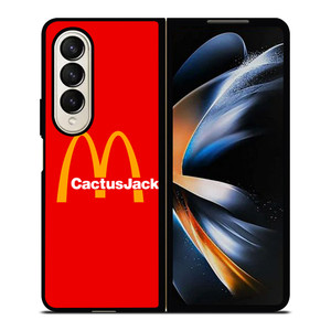 MCDONALDS CACTUS JACK TRAVIS SCOTT Samsung Galaxy Z Fold 4 Case Cover