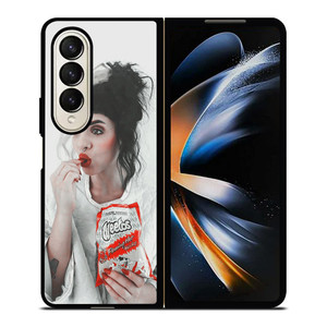 MELANIE MARTINEZ AND CHEETOS Samsung Galaxy Z Fold 4 Case Cover