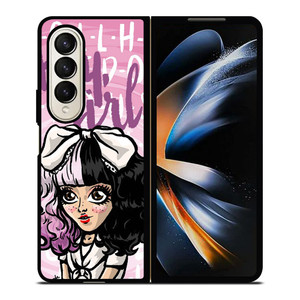MELANIE MARTINEZ CARTOON Samsung Galaxy Z Fold 4 Case Cover