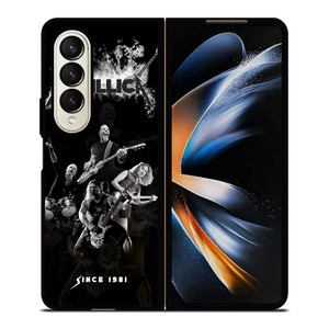 METALLICA ROCK BAND Samsung Galaxy Z Fold 4 Case Cover METALLICA ROCK BAND Samsung Galaxy Z Fold 4 Case Cover