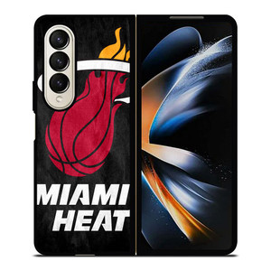 MIAMI HEAT NBA LOGO Samsung Galaxy Z Fold 4 Case Cover