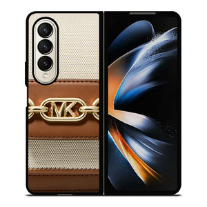 MICHAEL KORS MK LOGO HAND BAG Samsung Galaxy Z Fold 4 Case Cover