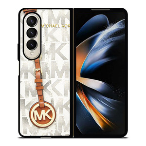 MICHAEL KORS MK WHITE 2 Samsung Galaxy Z Fold 4 Case Cover