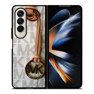 MICHAEL KORS MK WHITE Samsung Galaxy Z Fold 4 Case Cover