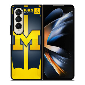 MICHIGAN WOLVERINES LOGO Samsung Galaxy Z Fold 4 Case Cover MICHIGAN WOLVERINES LOGO Samsung Galaxy Z Fold 4 Case Cover