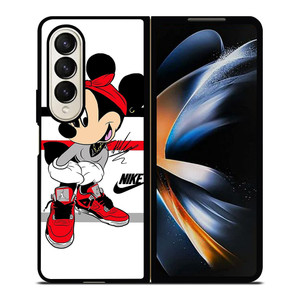 MICKEY MOUSE NIKE AIR JORDAN Samsung Galaxy Z Fold 4 Case Cover MICKEY MOUSE NIKE AIR JORDAN Samsung Galaxy Z Fold 4 Case Cover