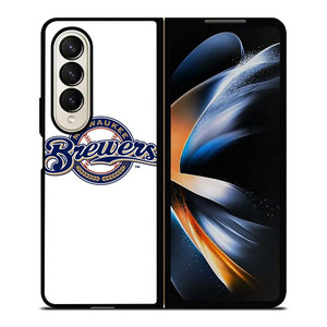 MILWAUKEE BREWERS LOGO BASEBALL TEAM ICON Samsung Galaxy Z Fold 4 Case Cover