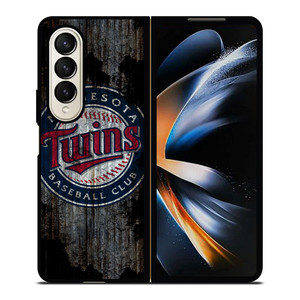 MINNESOTA TWINS RUSTY LOGO Samsung Galaxy Z Fold 4 Case Cover